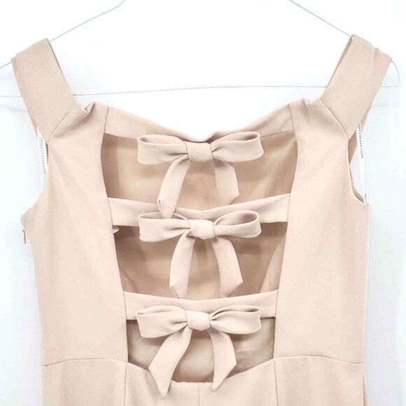 Dessy Collection by Vivian Diamond Cameo Bridesmaid Dress Style 3040 Womens 6 - Picture 5 of 15